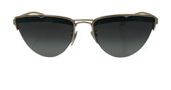 Bvlgari Gafas Cat, Negro/Dorado, 6145,3*